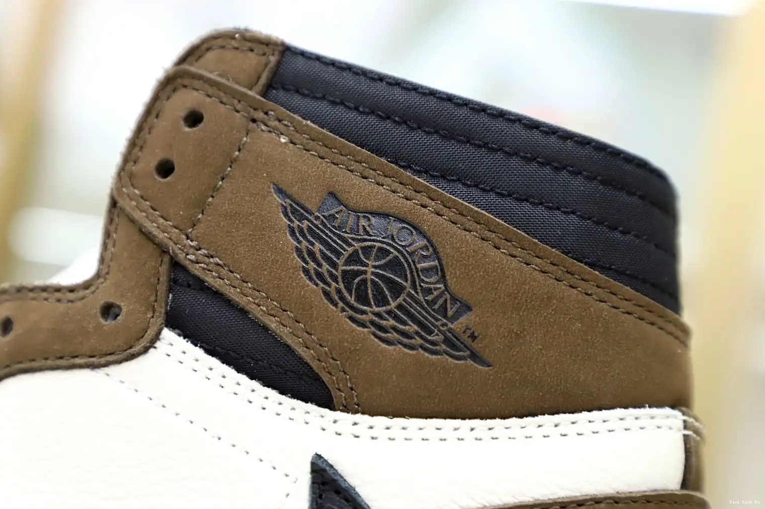 OG HIGH TRAVIS X RETRO 1 JORDAN 'MOCHA' Kimikick AIR SCOTT 0728
